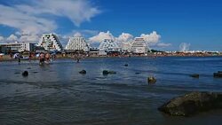 La Grande Motte, Herault, Occitanie, France Stock Footage