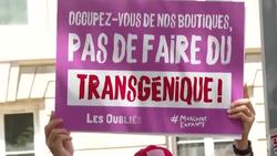 CLEAN : Family-oriented activists in France protest government draft bill on bioethics News Clip