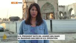 Mosul residents relieved after death of ISIL leader al-Baghdadi News Clip