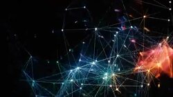 Abstract changing plexus backgound Stock Footage