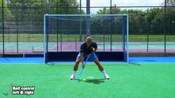 Striking - (Hockey) Ball control left & right Instructional Video