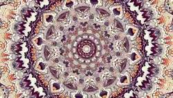 Round mandala pattern. Stock Footage