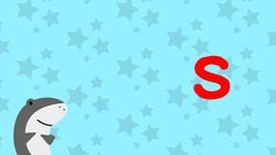 s Is For shark - Lower Case Instructional Video