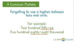 Understanding the Role of Commas in Reading and Writing Numbers in Word Form Instructional Video