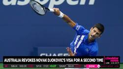 Novak Djokovic Gets Australia Visa Revoked for Second Time News Clip