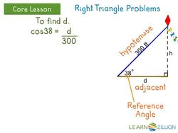 Trigonometry and the Pythagorean Theorem: Solving Real-World Problems with Triangles Instructional Video
