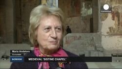 “Sistine chapel” of Medieval Christian art opens in Rome News Clip