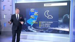 Isolated storms tonight; freeze warning in effect for parts of NJ overnight News Clip