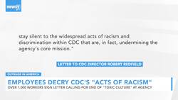 CDC Employees Accuse Agency of 'Acts Of Racism' News Clip