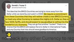 Trump’s Tariff Threat To BRICS Over Ditching The Dollar | World News | Race To Power News Clip