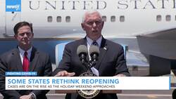 State Leaders Are Rethinking Reopening; Some Consider Mask Mandates News Clip