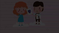 Valentines Are Made to Share | Valentine Song for Kids | Valentines Day | The Kiboomers Instructional Video