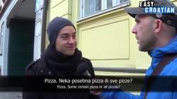 Easy Croatian 7 - Favorite Food! Instructional Video