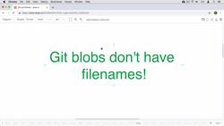 Complete Git Guide: Understand and Master Git and GitHub - Why Git Blobs do not Store File Names Instructional Video