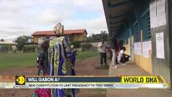 Will Gabon Approve New Constitution? News Clip