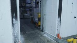 Workers at cold storage warehouse News Clip