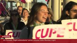 Air Canada, union meet with mediator as strike continues News Clip