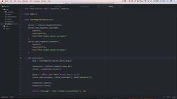 REST APIs with Flask and Python - Preventing Duplicate Usernames When Signing Up Users Instructional Video