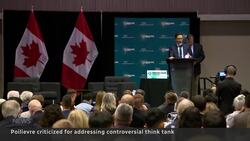 Pierre Poilievre criticized for speech to group linked to residential school denial News Clip