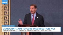 Democrats Aim To Curb President's Power Under Insurrection Act News Clip