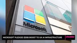 Microsoft Pledges $30B Boost to UK A.I. Infrastructure News Clip