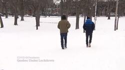Exhaustion as Quebec's COVID-19 curfew comes into force on New Year's Eve News Clip
