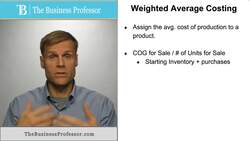 Introduction to Weighted Average Costing Instructional Video
