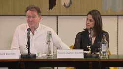 UK: Nazanin Zaghari-Ratcliffe and Husband Richard Hold First Press Conference after release. News Clip