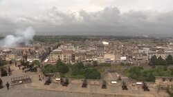 UK: A gun salute has been fired around the UK and in overseas territories at 13:00 BST as the country mourns the death of Queen Elizabeth II. News Clip