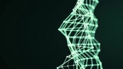 4K Abstract Network. Stock Footage