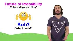 Italians Say: Boh? Futuro di Probabilita Instructional Video