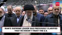 Trump's Nuclear Talks Offer Before War? Warns Of 'Very Ugly Consequences' In Letter To Khamenei News Clip