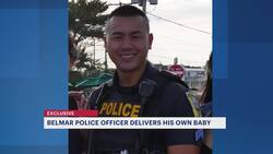 Belmar officer delivers newborn son in bathtub after Labor Day shift News Clip