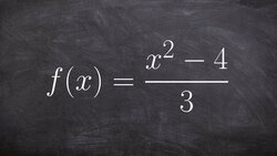How to Algebraically Show That a Function is Even Instructional Video