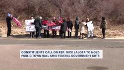 Constituents, Democratic leaders call on Rep. LaLota to hold town hall during congressional recess News Clip