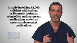 Antidepressants during pregnancy and Asthma News Clip