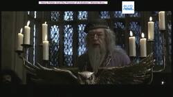 Wands up. Celebrated screen and stage actor Sir Michael Gambon dies aged 82 News Clip