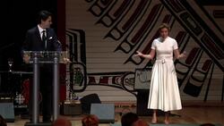 Yoga and temper control with Sophie Grégoire Trudeau News Clip