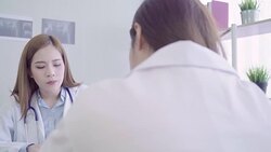 Professional Asian doctor medical professionals team brainstorming in a meeting. Team of healthcare workers discussing in boardroom at hospital. Health care and assistance concept. Stock Footage