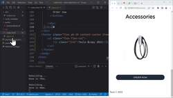 Mastering Tailwind CSS 3.0 - Build Two Dynamic Projects - Create the Footer Instructional Video