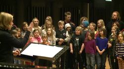 CLEAN : Children's opera choir in Sweden tries tra News Clip