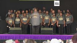 Student gospel singers take stage at New Orleans festival known for celebrity acts Instructional Video