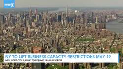 New York To Lift Business Capacity Restrictions May 19 News Clip