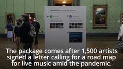 Government announces £1.57bn support package for the arts News Clip