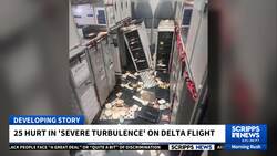 25 injured after turbulence forces Delta flight from Utah to land in Minneapolis News Clip