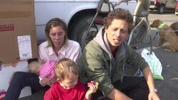 Wildfire victims living in parking lot seek help Instructional Video