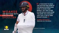 Why Did Chris Woakes Bat With a Dislocated Shoulder? News Clip