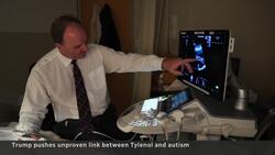 Trump makes unproven link between autism, acetaminophen News Clip