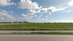 Denmark XVII synched series left side driving studio process plate background Stock Footage