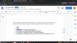 Java for Beginners with Hands-On Program and Capstone Project - Understanding OOPS Concept Continued Instructional Video